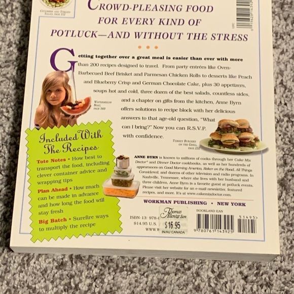 What Can I Bring Cookbook Anne Byrn - Picture 2 of 4